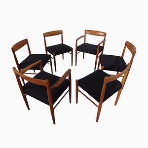 Danish Teak Dining Chairs by H. W. Klein for Bramin, 1960s, Set of 6-RDW-566858