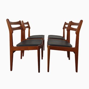 Danish Teak Dining Chairs from Vamo Mobelfabrik, 1960s, Set of 4-RDW-833983