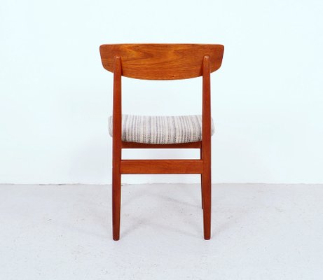 Danish Teak Dining Chairs from Viborg Stolefabrik, 1960s, Set of 4-SN-1741582