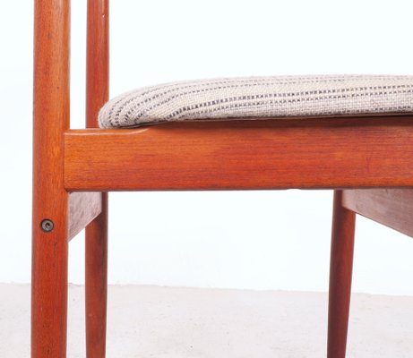 Danish Teak Dining Chairs from Viborg Stolefabrik, 1960s, Set of 4-SN-1741582