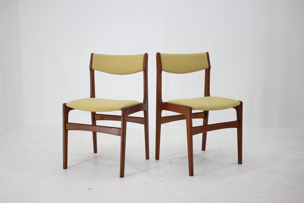 Danish Teak Dining Chairs, Set of 6, 1960s-TZ-867897