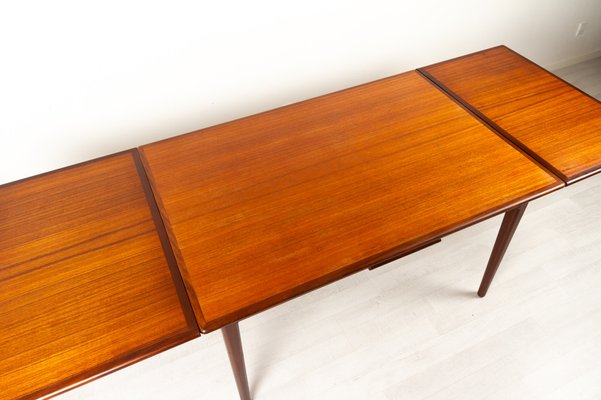 Danish Teak Dining Table, 1960s-WIX-953377