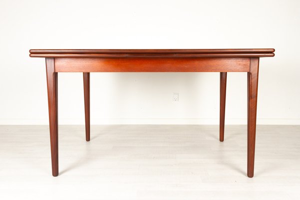 Danish Teak Dining Table, 1960s-WIX-953377