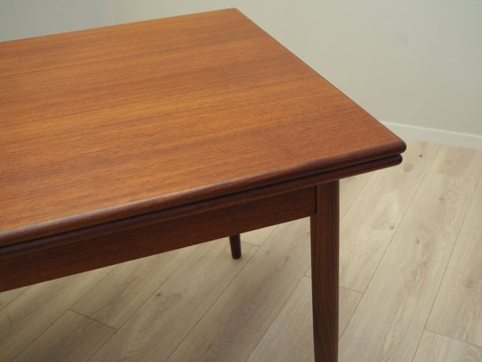 Danish Teak Dining Table, 1970s-VND-1764542