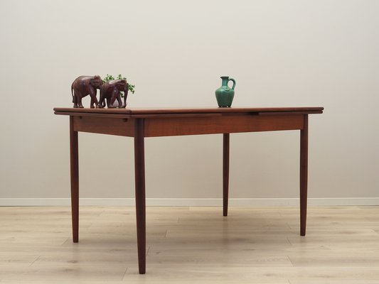 Danish Teak Dining Table, 1970s-VND-1764542