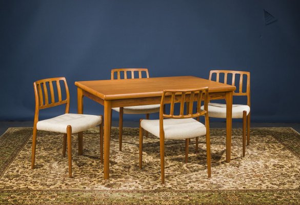 Danish Teak Dining Table by Grete Jalk, 1960s-ZZH-888673