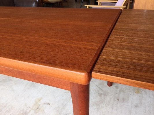 Danish Teak Dining Table by Henning Kjaernulf, 1960s-WSA-831263