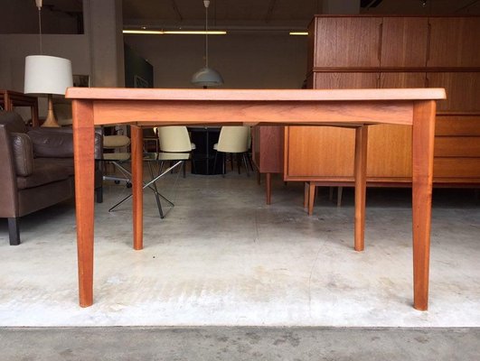 Danish Teak Dining Table by Henning Kjaernulf for Vejle Stéle, 1960s-WSA-831401