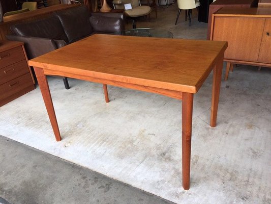 Danish Teak Dining Table by Henning Kjaernulf for Vejle Stéle, 1960s-WSA-831401