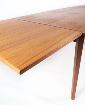 Danish Teak Dining Table with Extension Plates, 1960s-UY-1000743