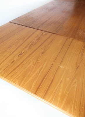 Danish Teak Dining Table with Extension Plates, 1960s-UY-1000743