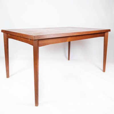 Danish Teak Dining Table with Extension Plates, 1960s-UY-1000743