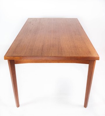 Danish Teak Dining Table with Extension Plates, 1960s-UY-1000743