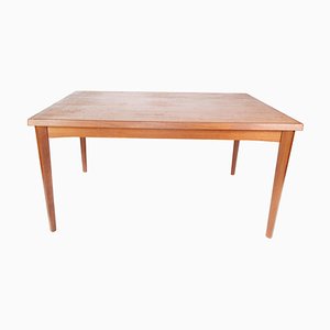 Danish Teak Dining Table with Extension Plates, 1960s-UY-1000743