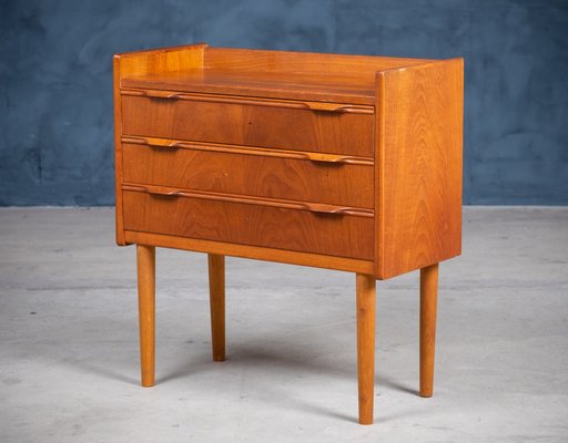 Danish Teak Dresser or Nightstand, 1960s-ZGQ-1254263