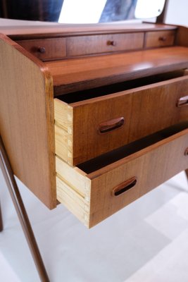 Danish Teak Dresser with Mirror, 1960s-UY-1818039