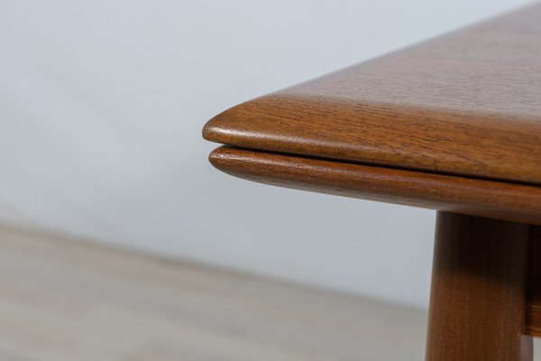 Danish Teak Extendable Dining Table, 1960s-NIT-1383863