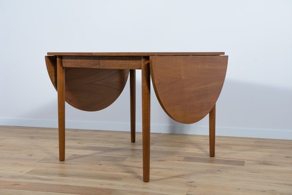 Danish Teak Extendable Dining Table, 1960s-NIT-1427557