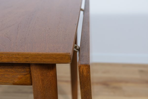 Danish Teak Extendable Dining Table, 1960s-NIT-1427557