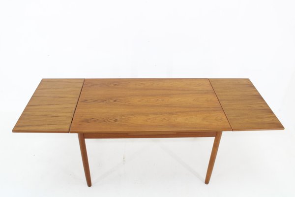 Danish Teak Extendable Dining Table, 1960s-TZ-1787230