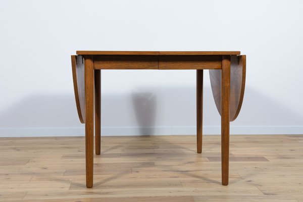 Danish Teak Extendable Dining Table, 1960s-NIT-1427557