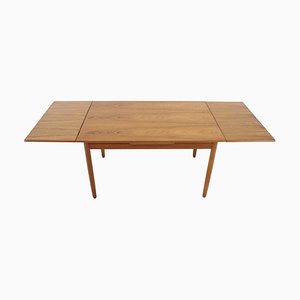 Danish Teak Extendable Dining Table, 1960s-TZ-1787230