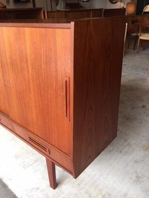 Danish Teak Highboard, 1960s-WSA-831392