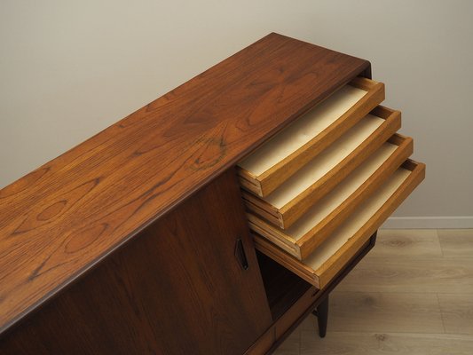 Danish Teak Highboard, 1960s-VND-1811061