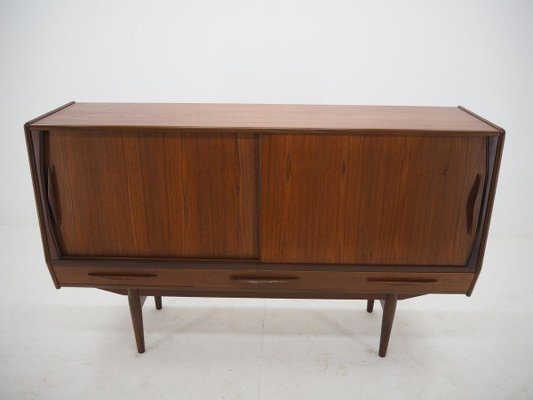 Danish Teak Highboard, 1960s-TZ-900503