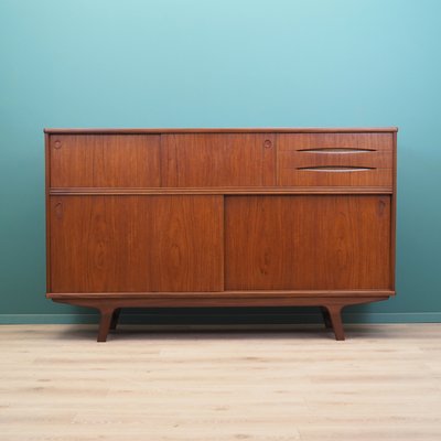 Danish Teak Highboard, 1960s-VND-1784252