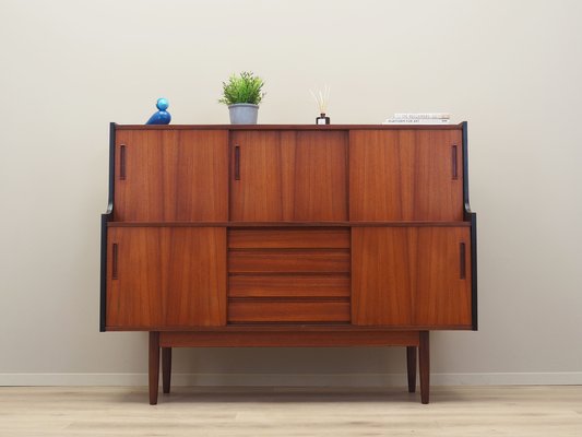 Danish Teak Highboard, 1960s-VND-1790230