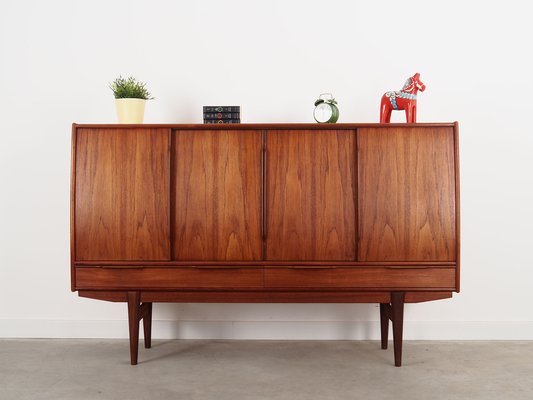 Danish Teak Highboard, 1960s-VND-1311930