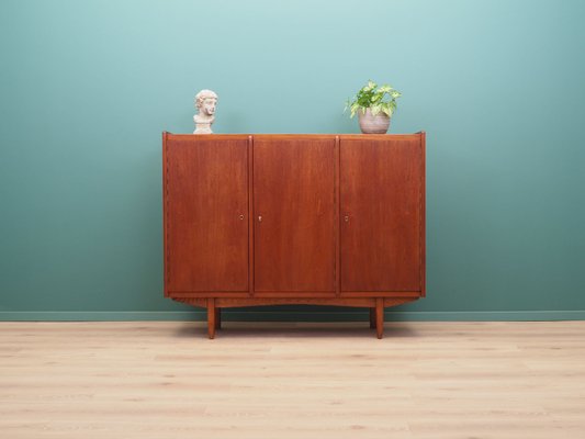 Danish Teak Highboard, 1960s-VND-2019678