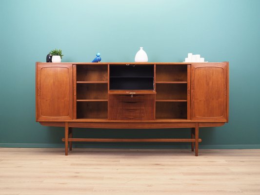 Danish Teak Highboard, 1960s-VND-1162035