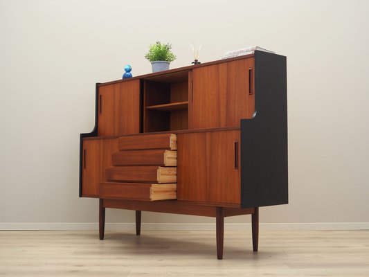 Danish Teak Highboard, 1960s-VND-1790230