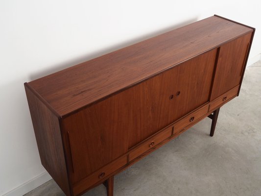 Danish Teak Highboard, 1960s-VND-1306499