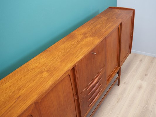 Danish Teak Highboard, 1960s-VND-1162035