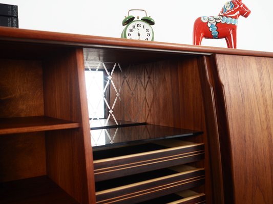 Danish Teak Highboard, 1960s-VND-1311930