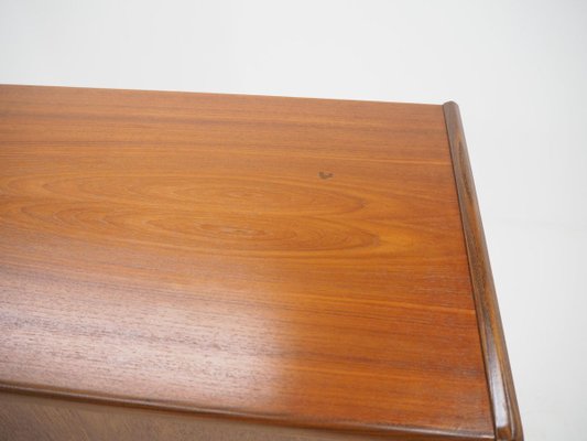 Danish Teak Highboard, 1960s-TZ-900503