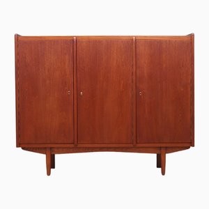 Danish Teak Highboard, 1960s-VND-2019678