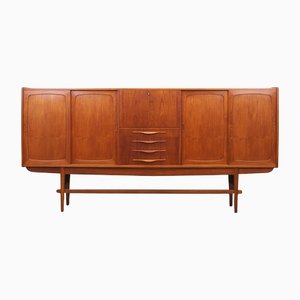 Danish Teak Highboard, 1960s-VND-1162035