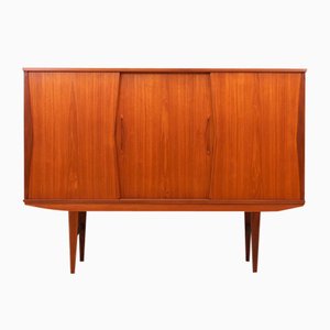 Danish Teak Highboard, 1960s-VND-1784360