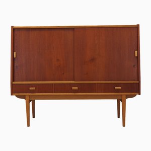 Danish Teak Highboard, 1960s-VND-1823522