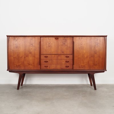 Danish Teak Highboard, 1970s-VND-1401093