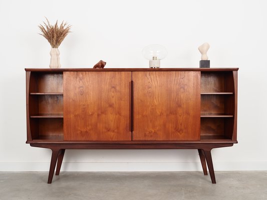 Danish Teak Highboard, 1970s-VND-1401093