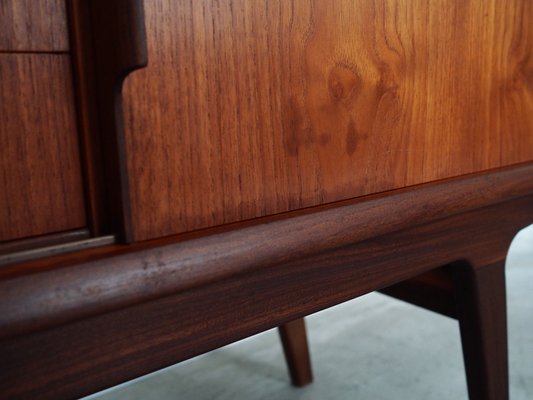 Danish Teak Highboard, 1970s-VND-1401093