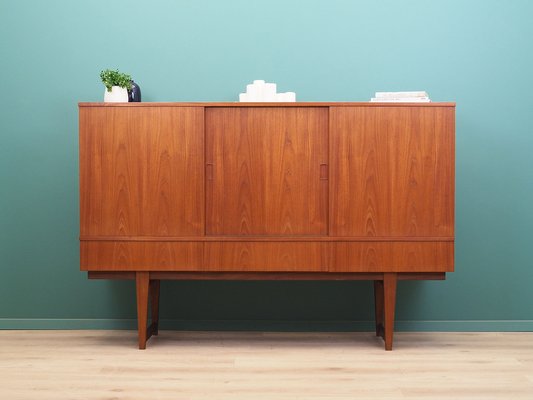 Danish Teak Highboard Design, 1960s-VND-1124372