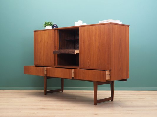 Danish Teak Highboard Design, 1960s-VND-1124372