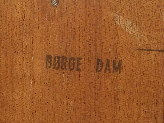 Danish Teak Highboard from Børge Dam, 1970s-VND-1790344