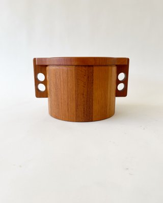 Danish Teak Ice Bucket by Birgit Krogh for Woodline, 1970s-SFW-1430840